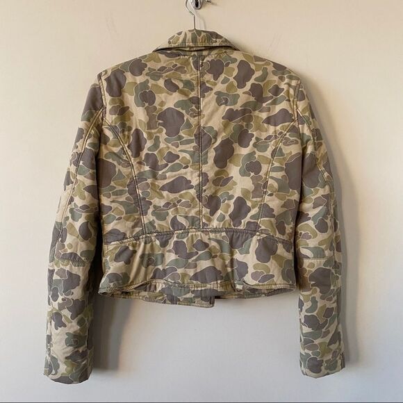 Denim Supply Ralph Lauren-Camo Puff Moto Jacket - Picture 2 of 10